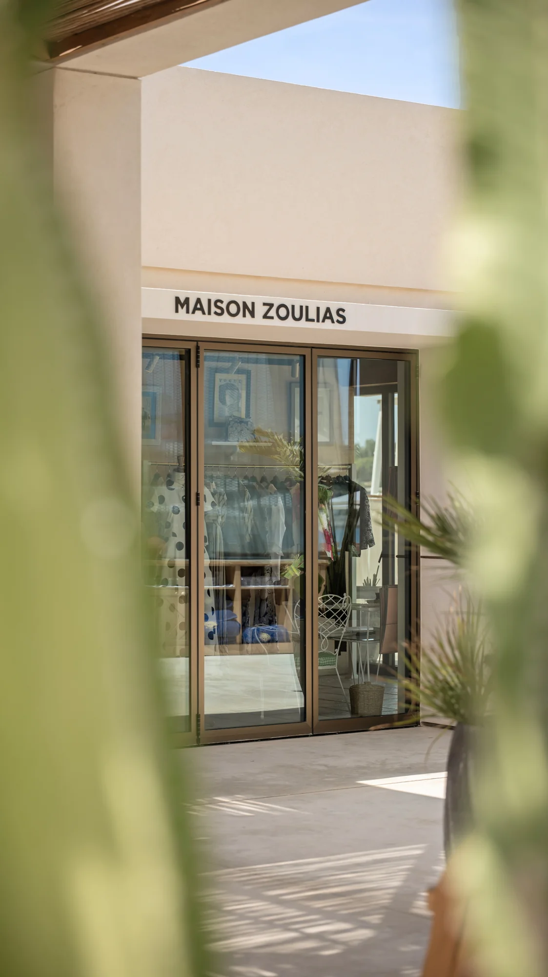 One&Only Aesthesis, the Maison Zoulias boutique storefront
