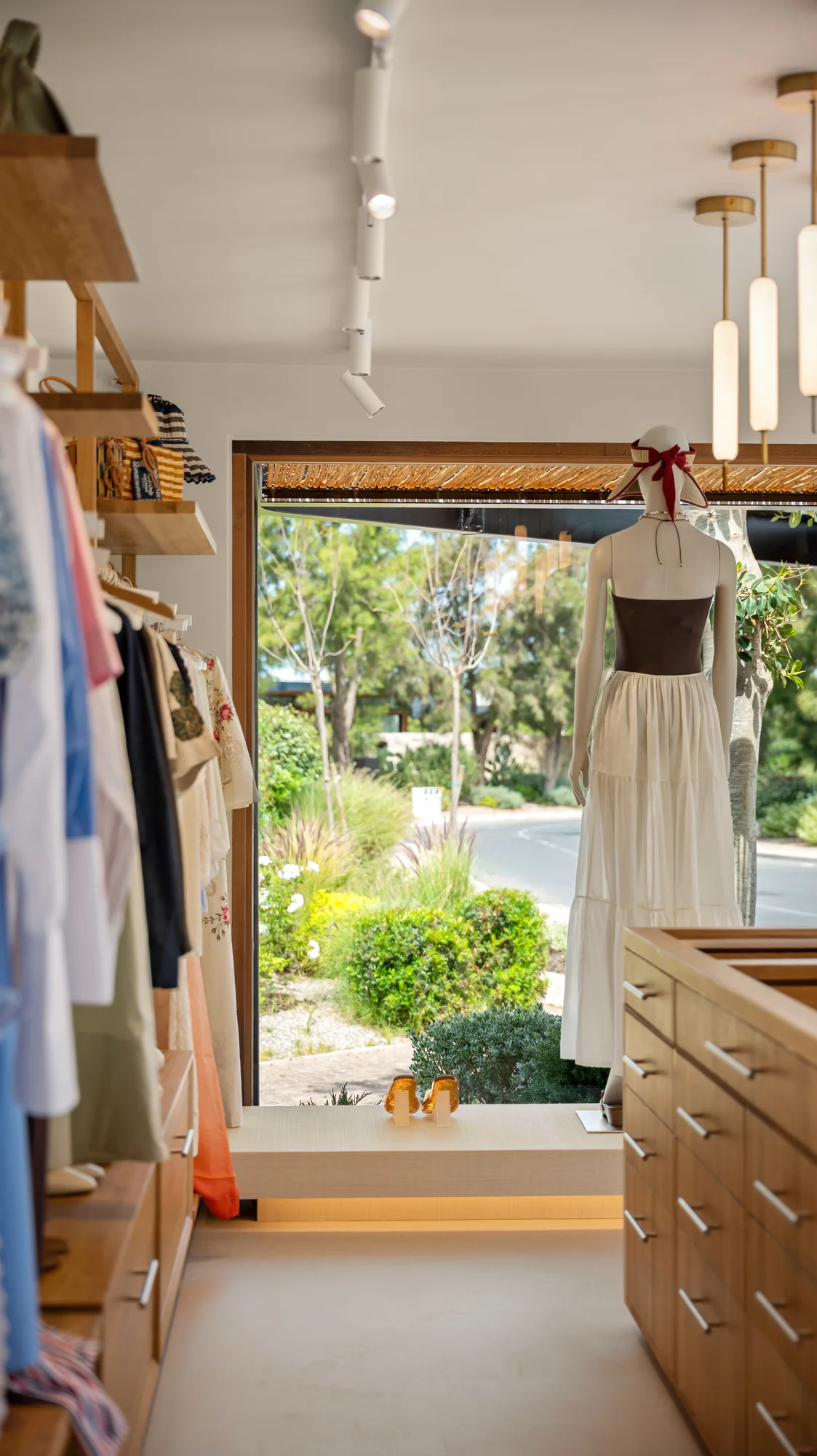 One&Only Aesthesis, a boutique interior opening to the garden
