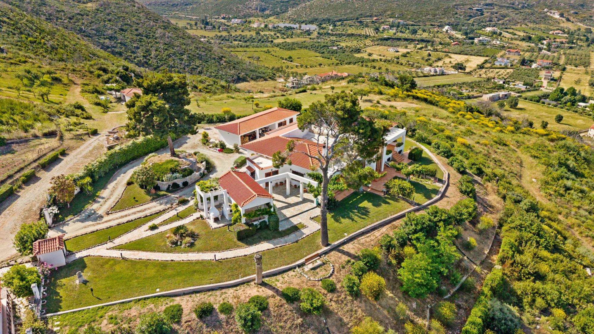 Verde Vista, a private country estate in Afidnes, North Attica